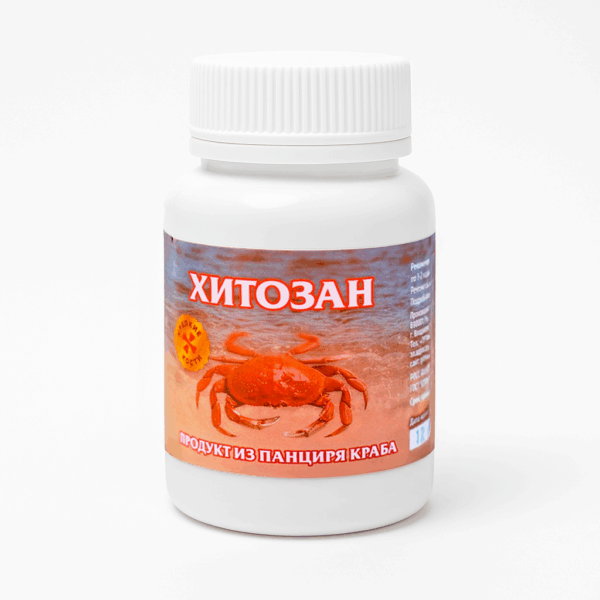 Океанический хитозан — очищение и энергия 30 капсул